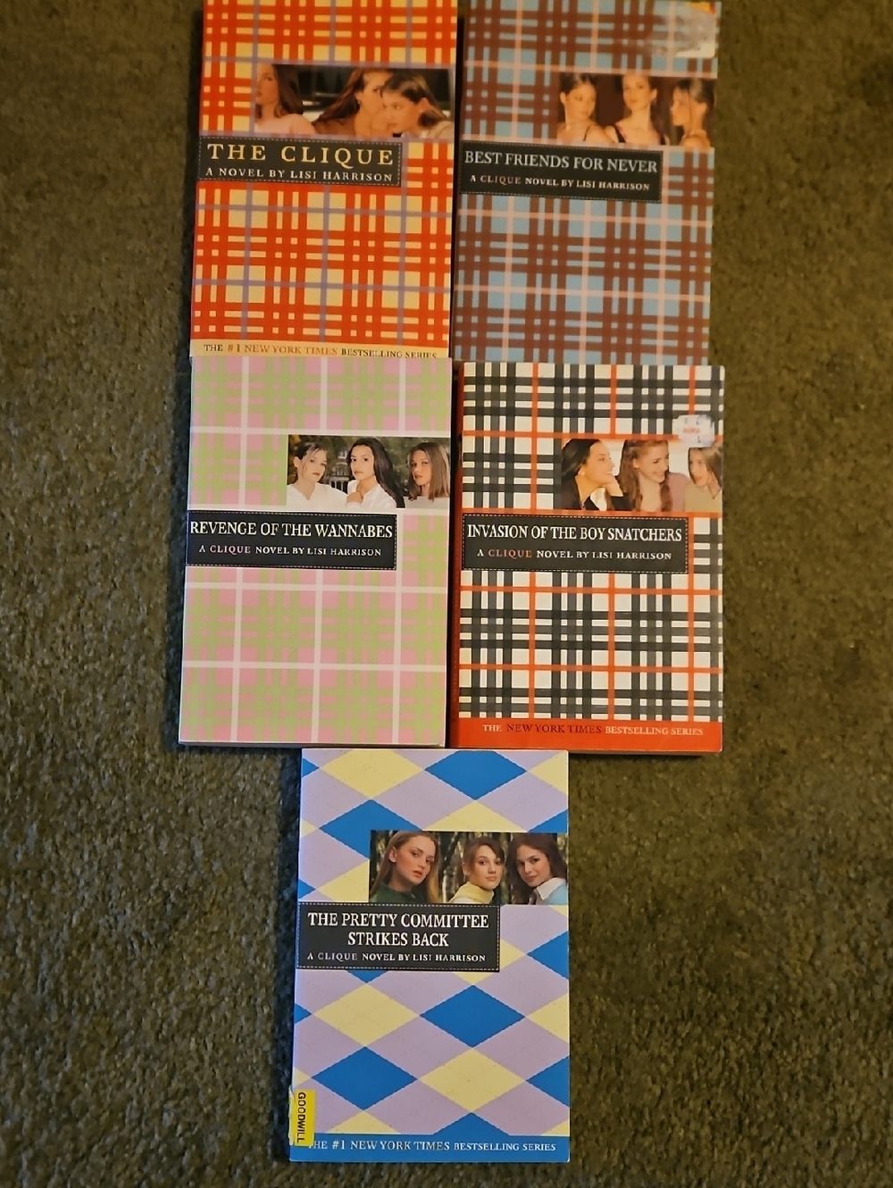 Clique Series Paperback Books First 5 Books
